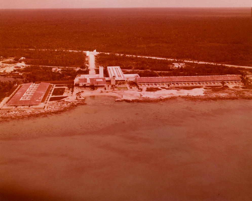 Aerial view of Hotel Presidente Cozumel