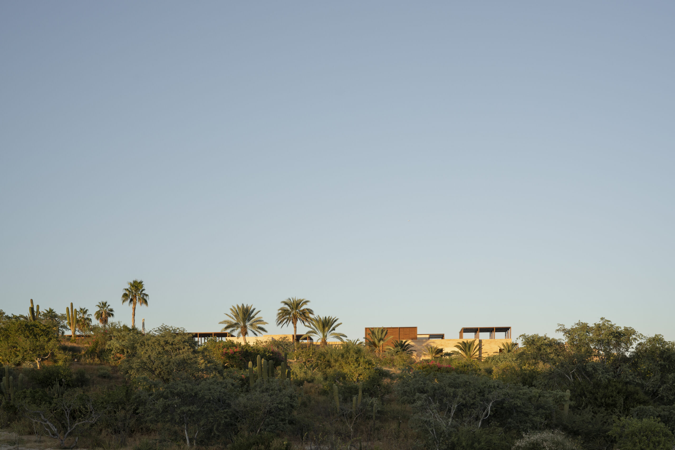 Ánima Village in Cabo del Sol creates public cultural space through landscape design and open community plazas.