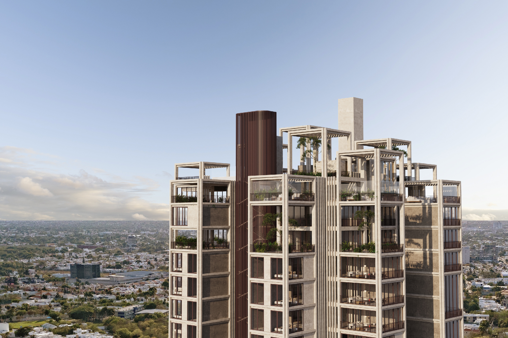 Aria Tower in Mérida, Mexico